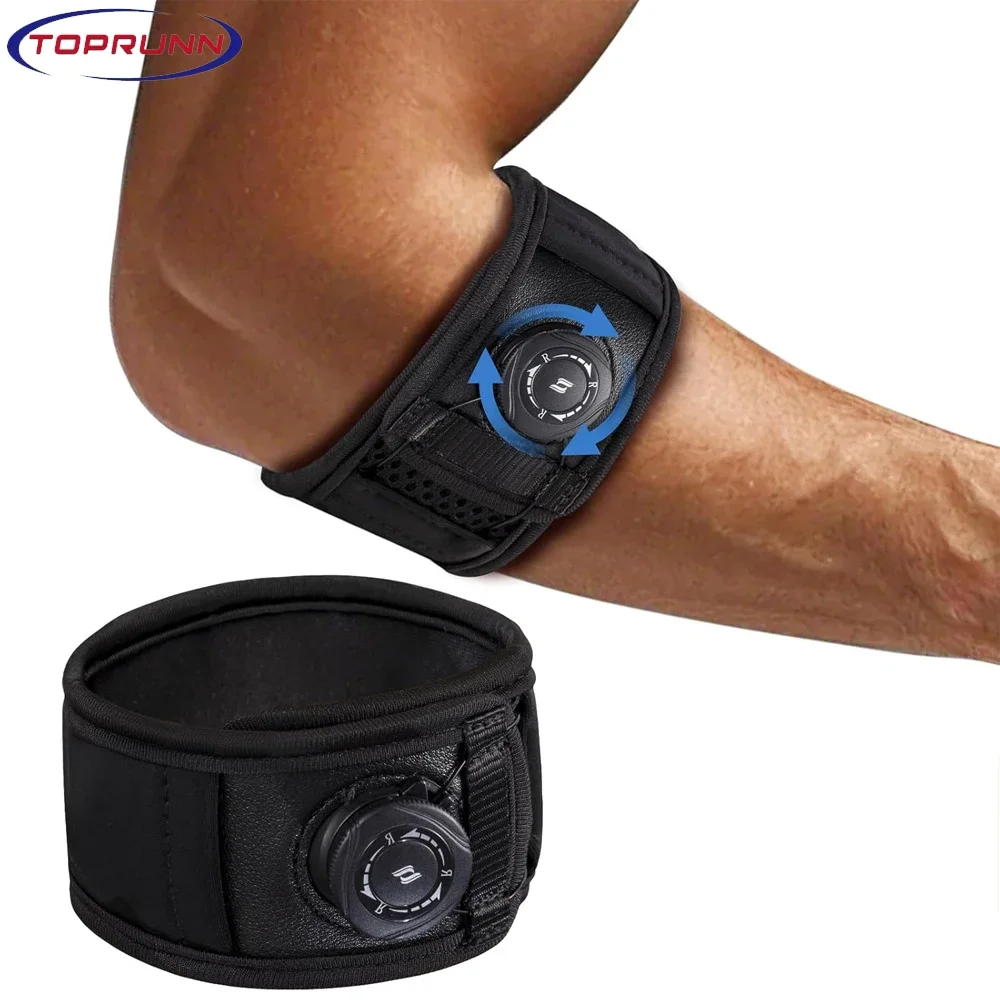 

1PCS Tennis Elbow Brace Strap for Tendonitis Relief ,Golfers Elbow Brace, Arm Forearm Brace Bands, Golf Elbow Pads Support