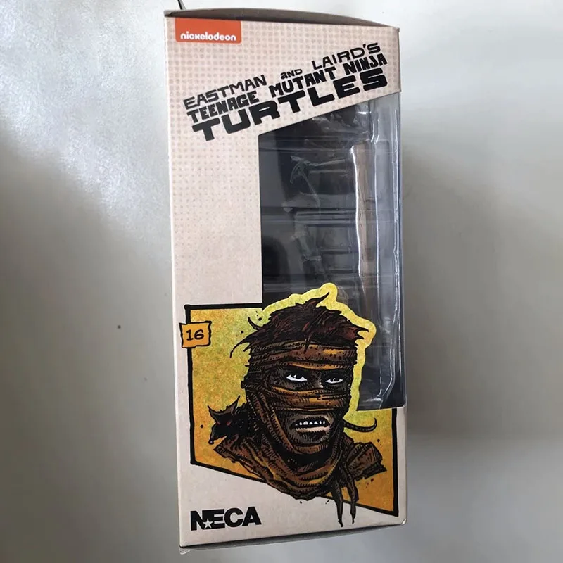 TMNT The Rat King Figure NECA 54371 Teenage Mutant Ninja Turtle Action Figuras Manga Figurine Anime Peripheral Model Original