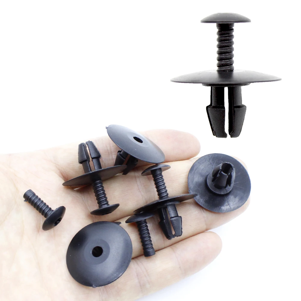 

10Pcs Car Side Skirt Guard Panel Door Sill Cover Fastener Clip For Volkswagen Mercedes Benz Peugeot