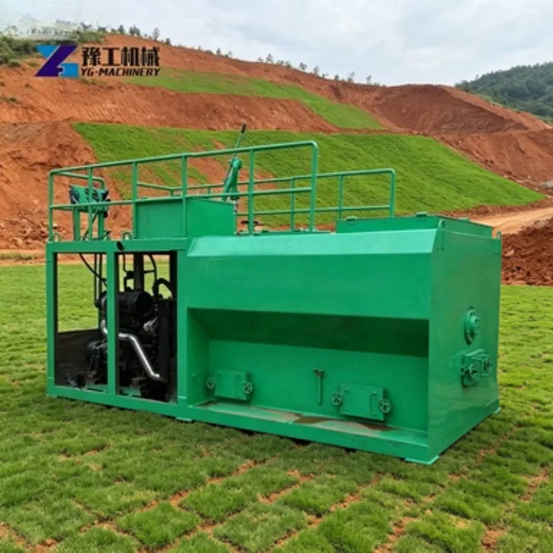 Hydroseeder Machine Grass Seeding Sprayer for Park Lawn Establishment Project