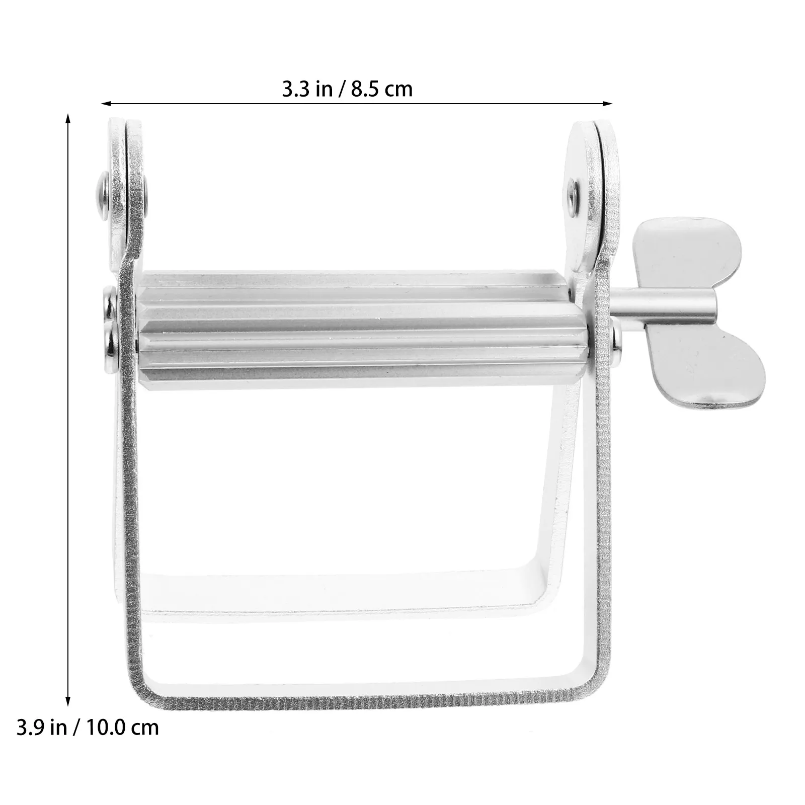 Metal Toothpaste Squeezer Aluminum Alloy Design Even Dispense Squeeze Tool for Toothpaste Cleansing Foam Lotion Hair Dye Tubes