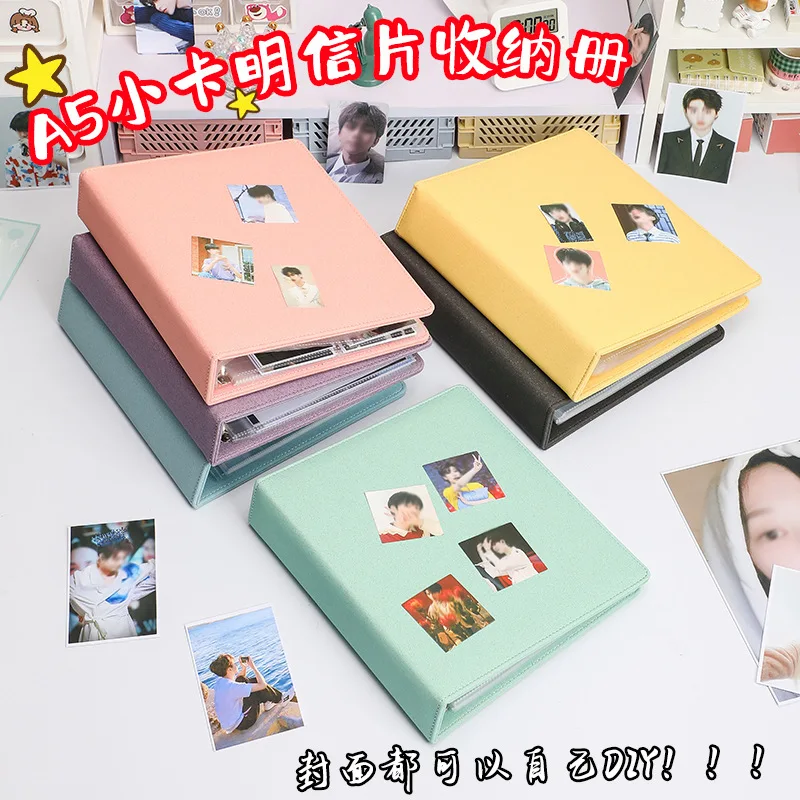 Imagem -04 - Photocard Binder para Fotos Álbum Instax Mini Scrapbook Livro de Coleta Cartão Kpop a5 3