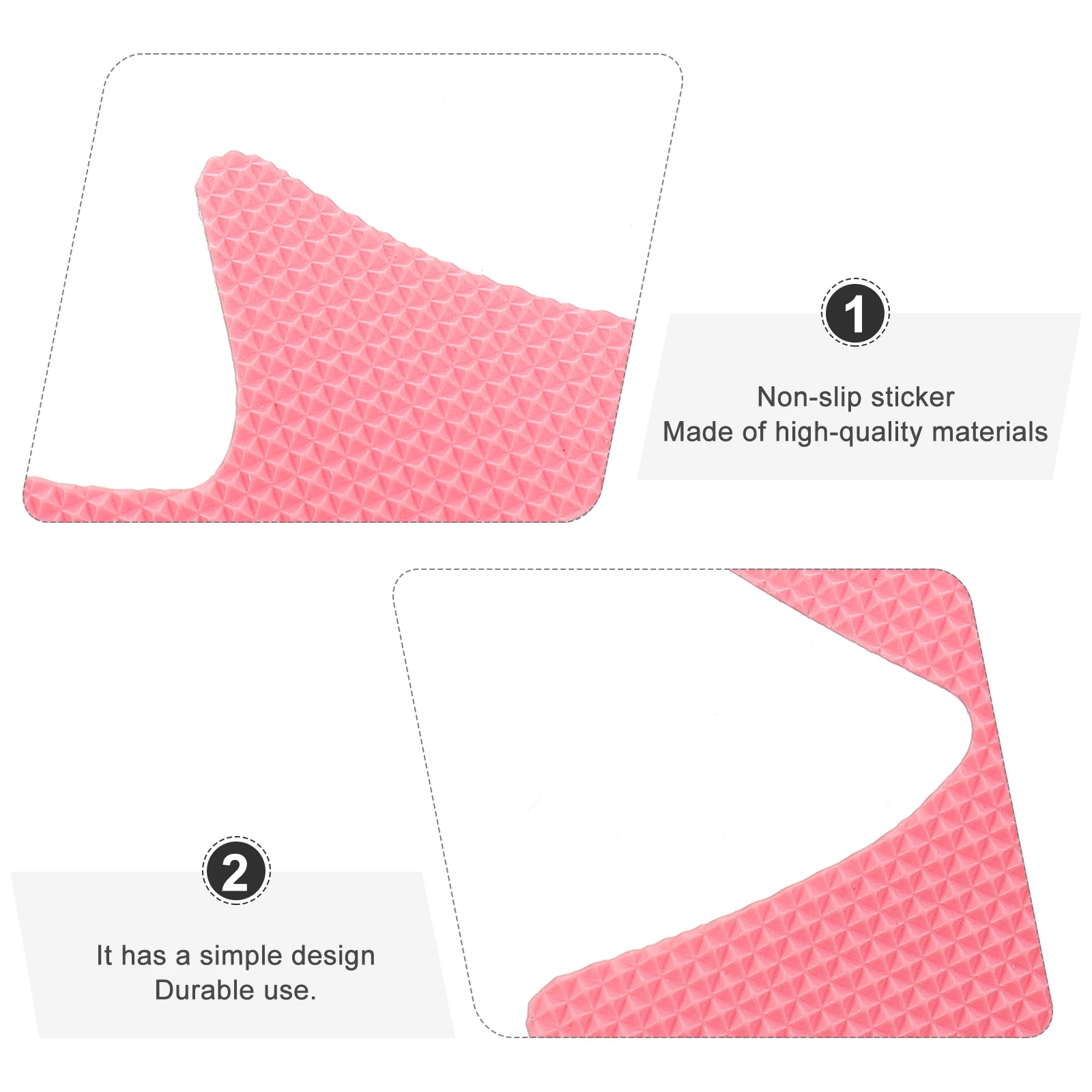 

20pcs Anti-Slipping Bathtub Bathroom Non-Slipping Sticker Anti Skid Sticker For Pool Stairs Ladder Corridor Balcony