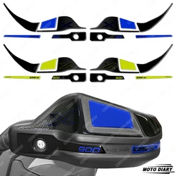 For VOGE Valico DS900X 900DSX DSX 900 2024 3D Resin Handguard Shield Stickers Motorcycle Hand Guard Decals Protector Kit