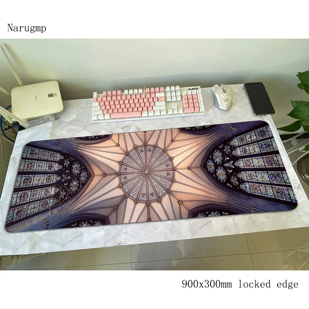 catedrals-mouse-pad-90x30cm-mousepads-borda-bloqueada-melhor-mousepad-gaming-gamer-esports-personalizado-mouse-pads-teclado-pc-pad