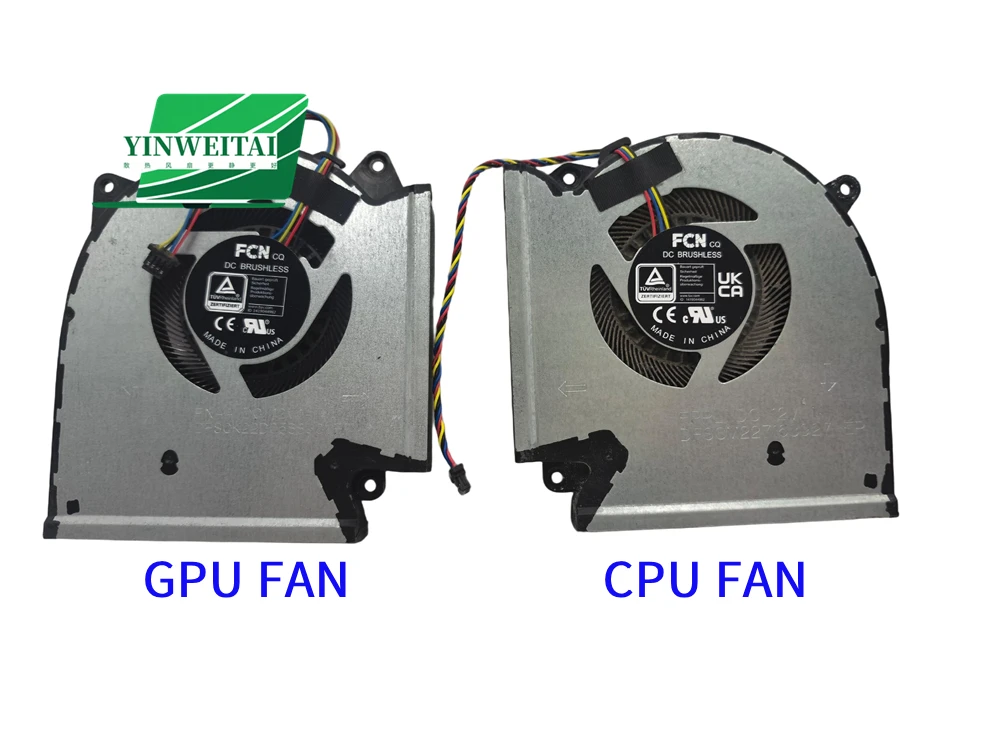 

Вентилятор для процессора и графического ускорителя DC12V для ASUS ROG Strix G533Q G533QM G533QS G533Z G513QR G513IM G513IR G513QY G713IM G713IR G733QR G533ZW FNAA FNAB