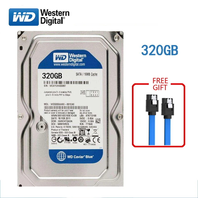 LS Western Data Original Remove Old Hard Drives 3.5 \