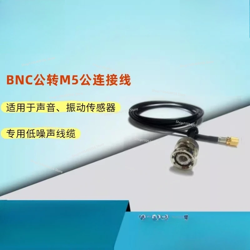 For BNC To M5/10-32UNF Custom Harness Acceleration Sensor Vibration Test Cable