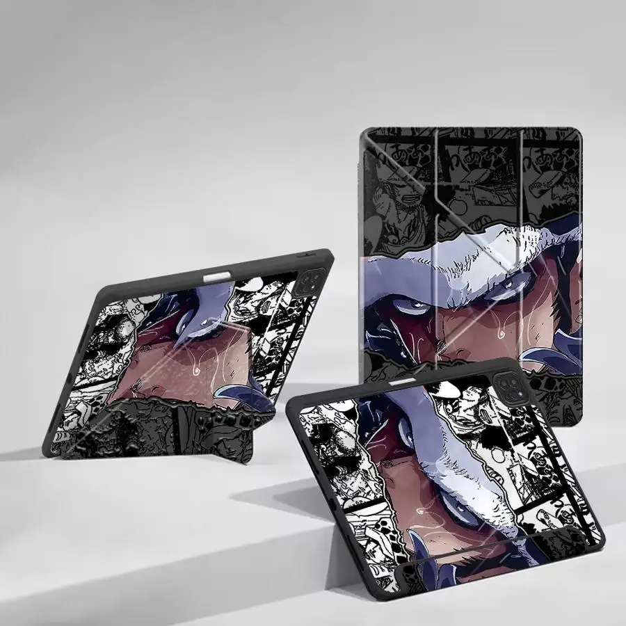 

Holder Cover Tablet Case For iPad Mini 6 7 Air 4 5 M3 M2 M4 11inch Pro 11 10 9 8 7 th 12.9inch Pro 2025 OnesPiece Cartoon