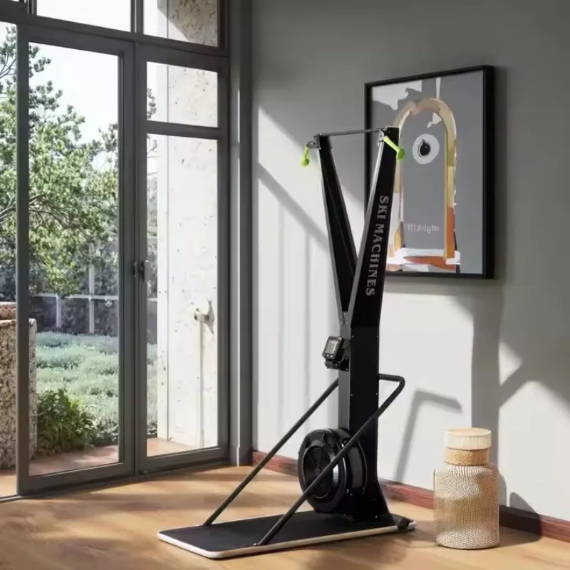 معدات الصالة الرياضية اللياقة البدنية في الأماكن المغلقة الهوائية مقاومة الرياح تدريب القوة ممارسة الهواء آلة اللياقة البدنية للتزلج للاستخدام المنزلي #4