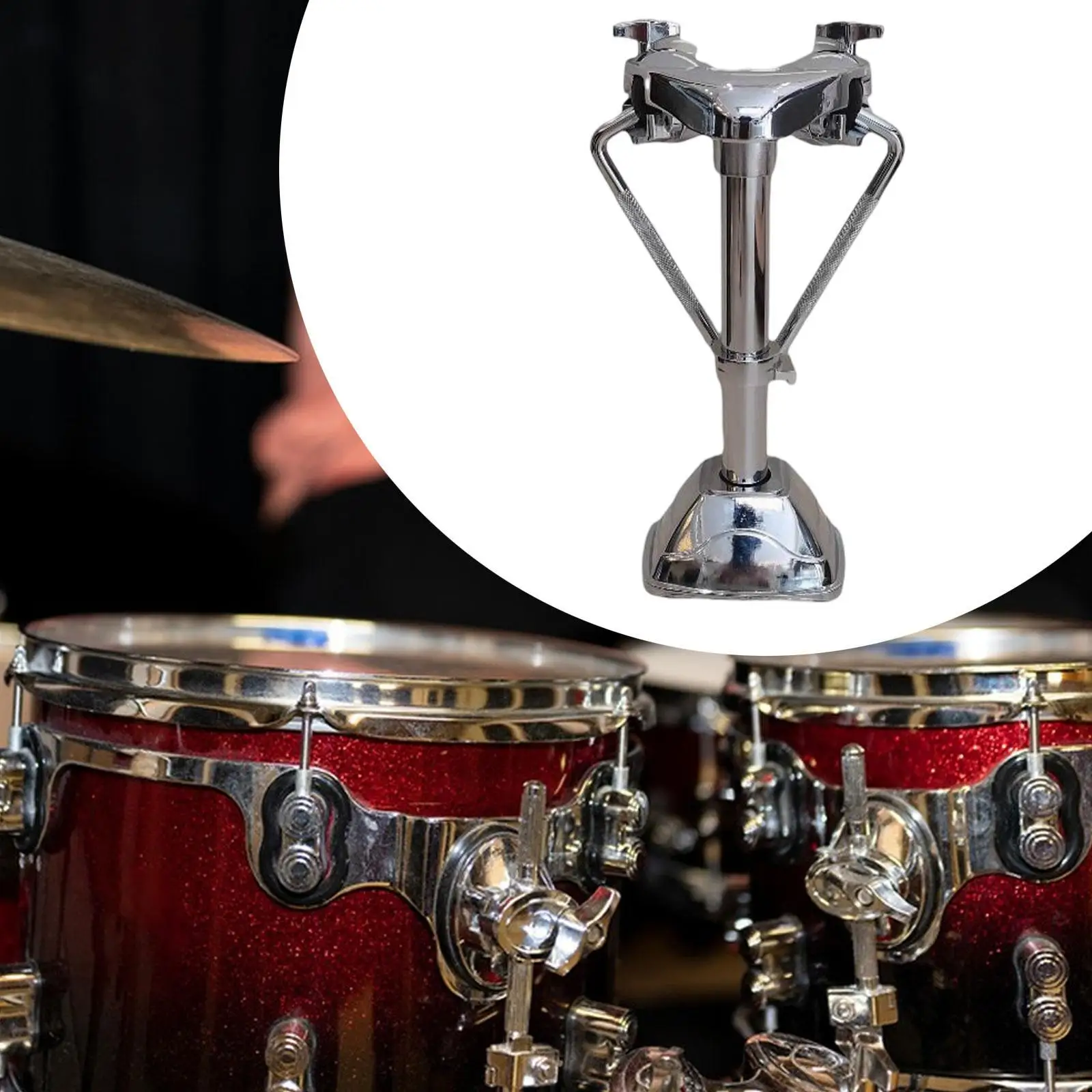 

Tom Drum Holder Stand Metal Extension Clip Hardware Accessories Tom Arm Rack