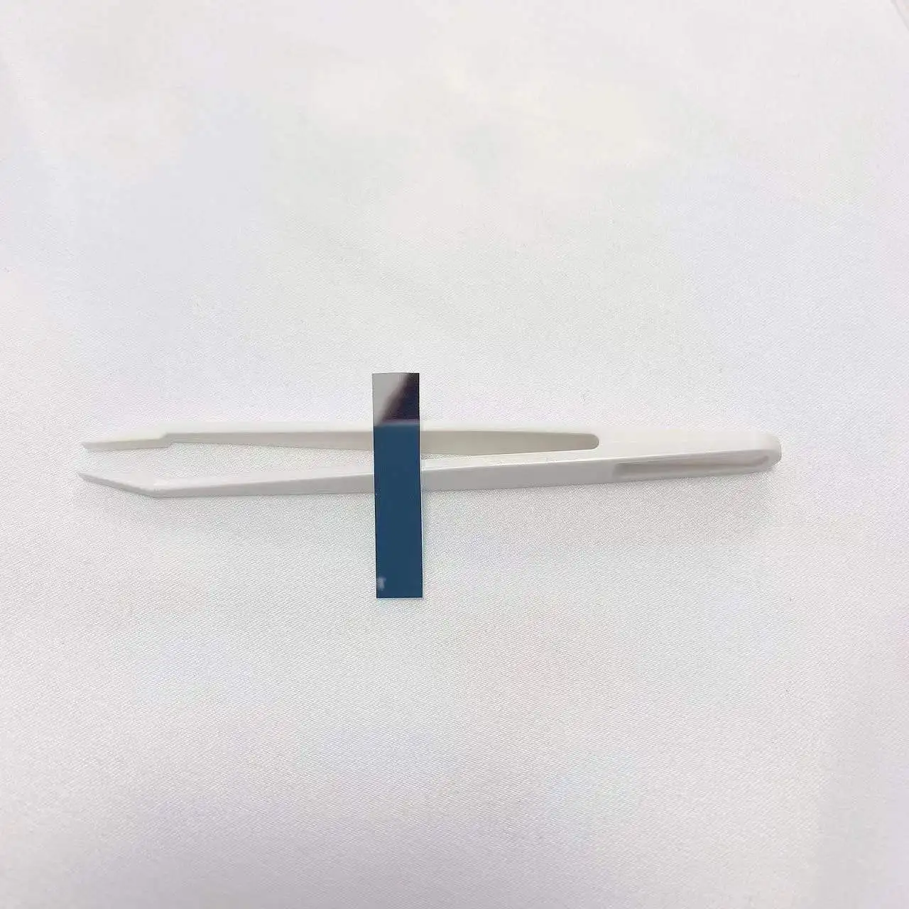 Size 38x8mm Rectangle Shape Panel 850nm IR Infrared Narrow Band Pass Filter Glass For Sensor