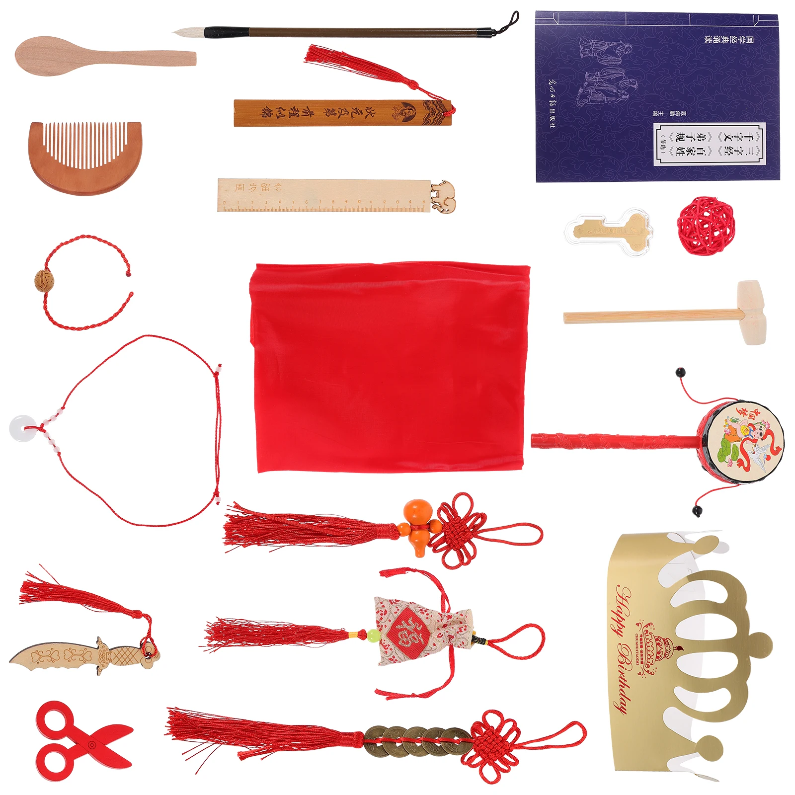 1 مجموعة العناصر الصينية عيد ميلاد الطفل الاستيلاء على اللعب ديكور المنزل هدية عيد ميلاد الرضع هدية الطفل لعبة الرضع #4