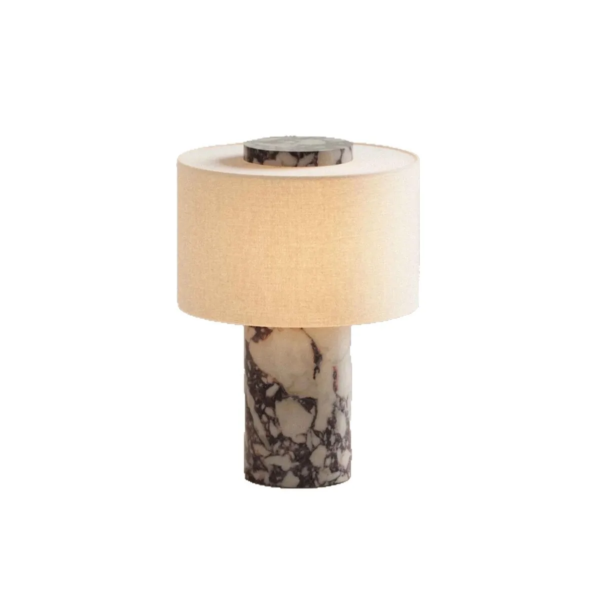 Marble touch charging table lamp bedroom bedside lamp B & B hotel bar table desk atmosphere night light view 4