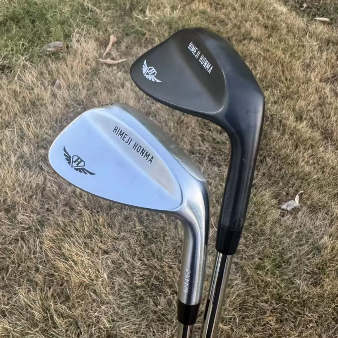 

HIMEJIHONMA Golf Clubs Sand Wedges Clubs 48/50/52/54/56/58/60 Degrees Men Women Silver and Black Soft Stainless steel