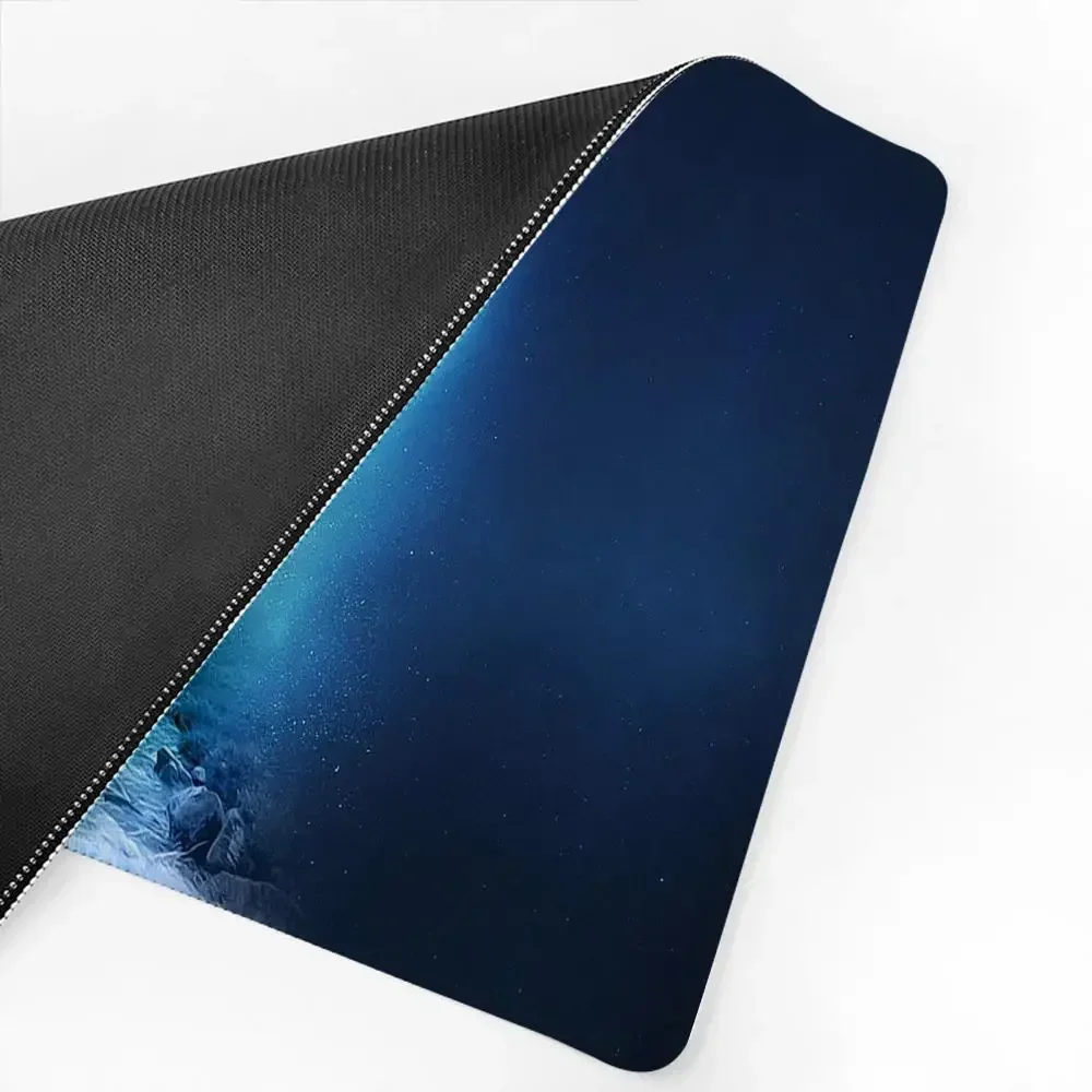 Grande Mouse Pad LockEdge Gaming, Cavalo de estilo nórdico Mousepad, Tapete De Mesa De Teclado De Computador