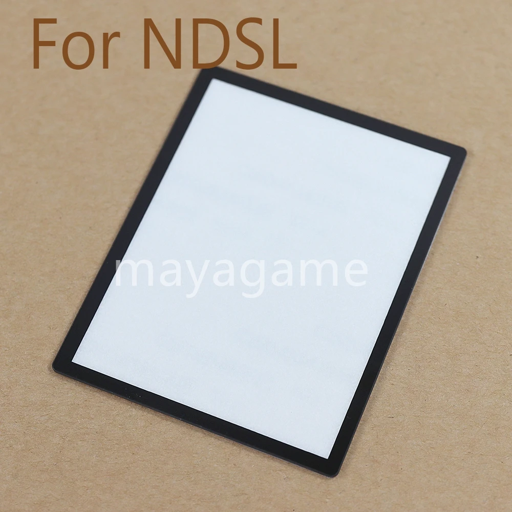 50pcs For Nintendo NDSL Top LCD Screen Top Mirror Outer Lens Cover Upper LCD Screen Front Glass