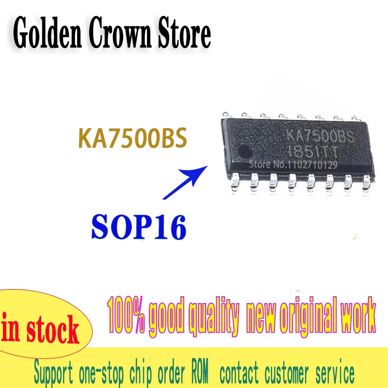 10pcs/lot New Original KA7500BS KA7500 SOP-16  In Stock