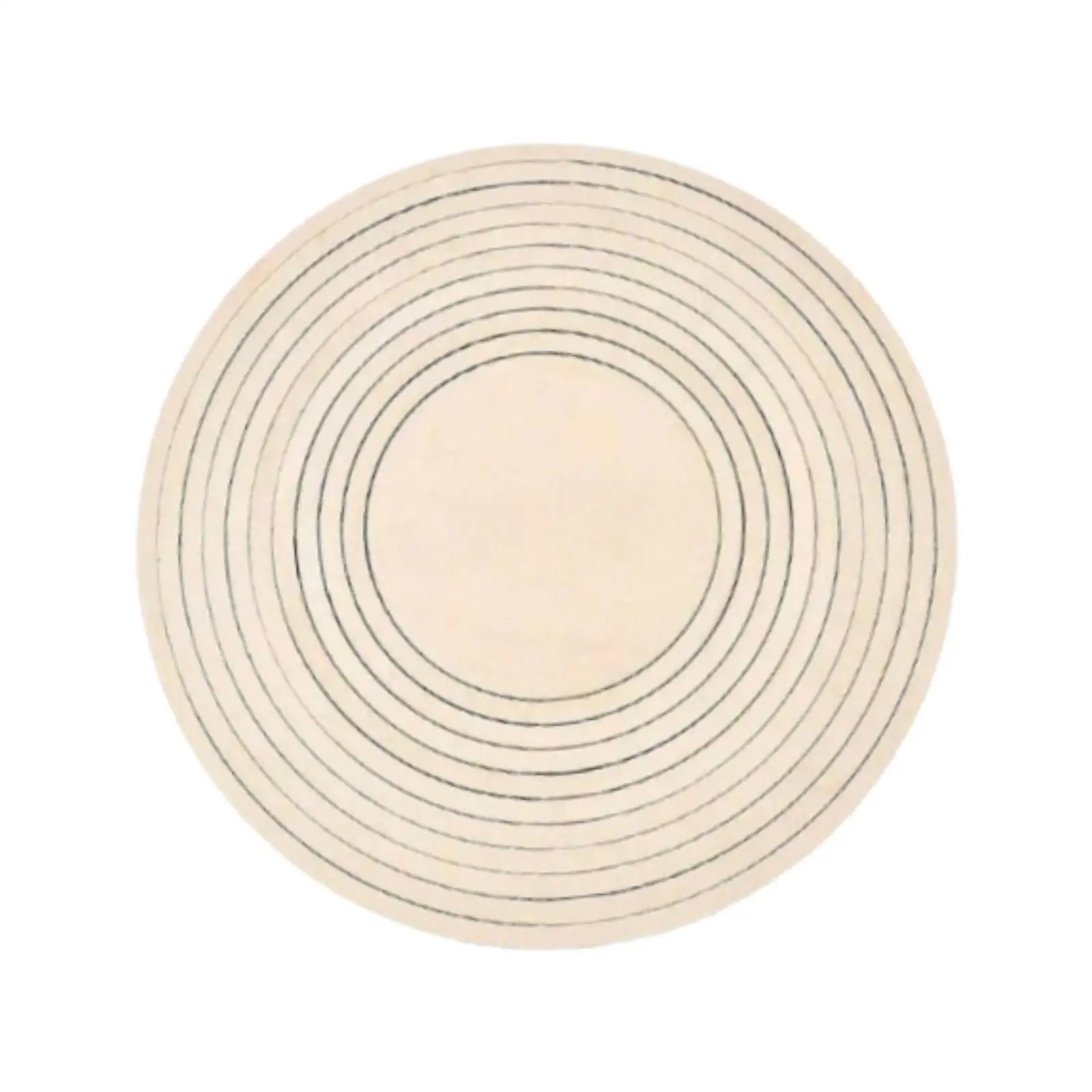 لوازم أدوات الفخار المستديرة، مجموعة قطع الطين، دليل القطع المركزي القابل للتكديس والسميك #3