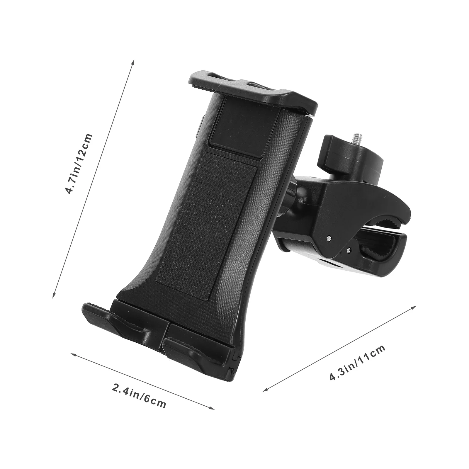 Mobile Phone Holder Car Gadgets Mount Bike Exercise Stand Handlebar for Treadmill Plastic Stroller Baby Tablet