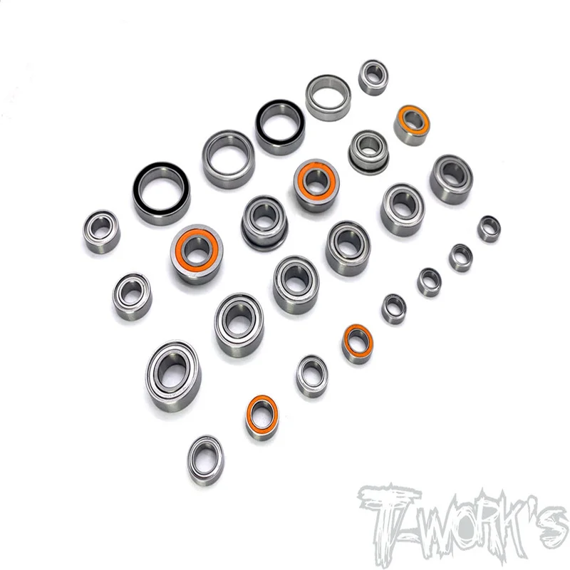 

Original T works BBS-RC8T3.2E Precision Ball Bearing Set ( For Team Associated RC8 T3.2E ) 26pcs. sssional Rc part