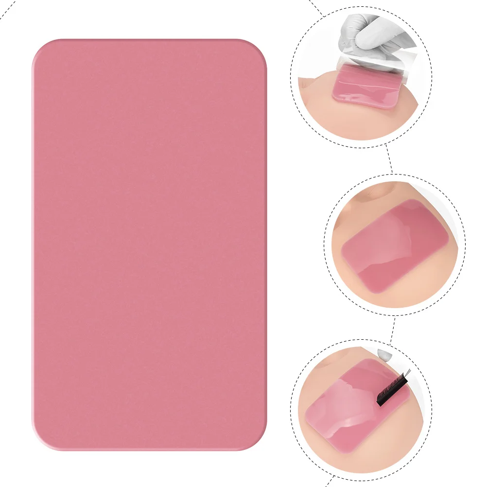 1pc Silicone Pads For Eyelash Extension Tools Supplies False Lashes Holder Forehead Cushion Lightweight Portable