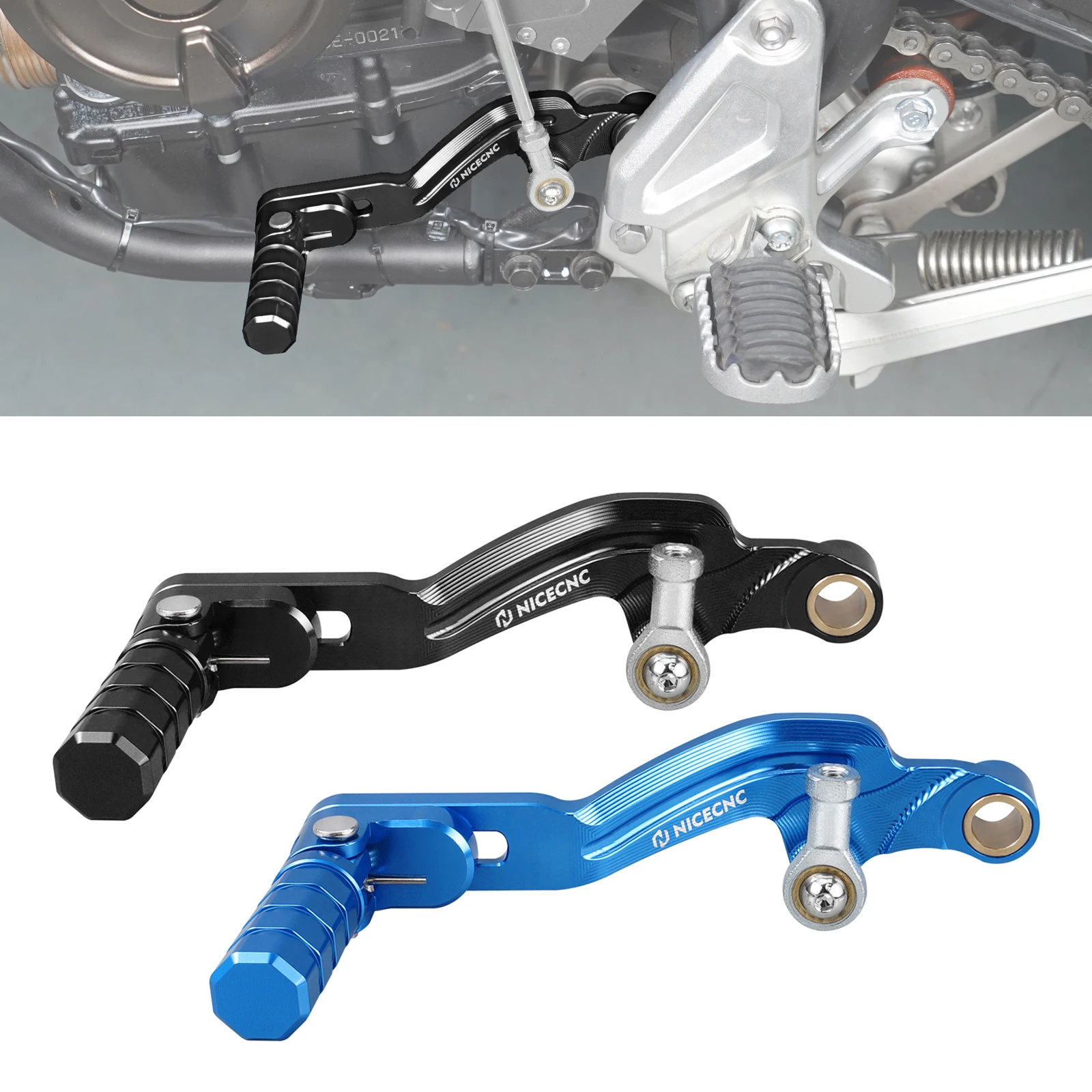 

NICECNC Adjustable Gear Shifter Shift Lever for Yamaha Tenere 700 Tenere700 Rally XTZ700 2019 2020 2021 2022 2023 2024