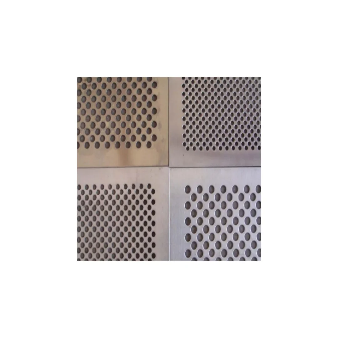 Customized Round Hole Hexagonal Stainless Steel Perforated Metal Mesh Sieve Sheet Plate