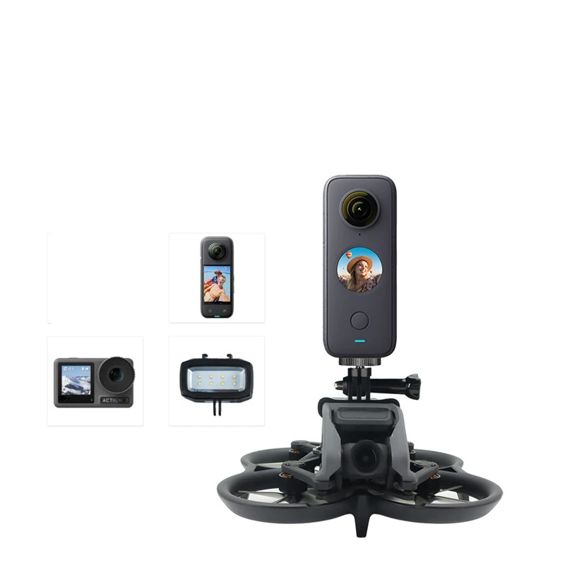 Support d'invite avec vis pour DJI Avatar, accessoires de caméra d'action, 6,000