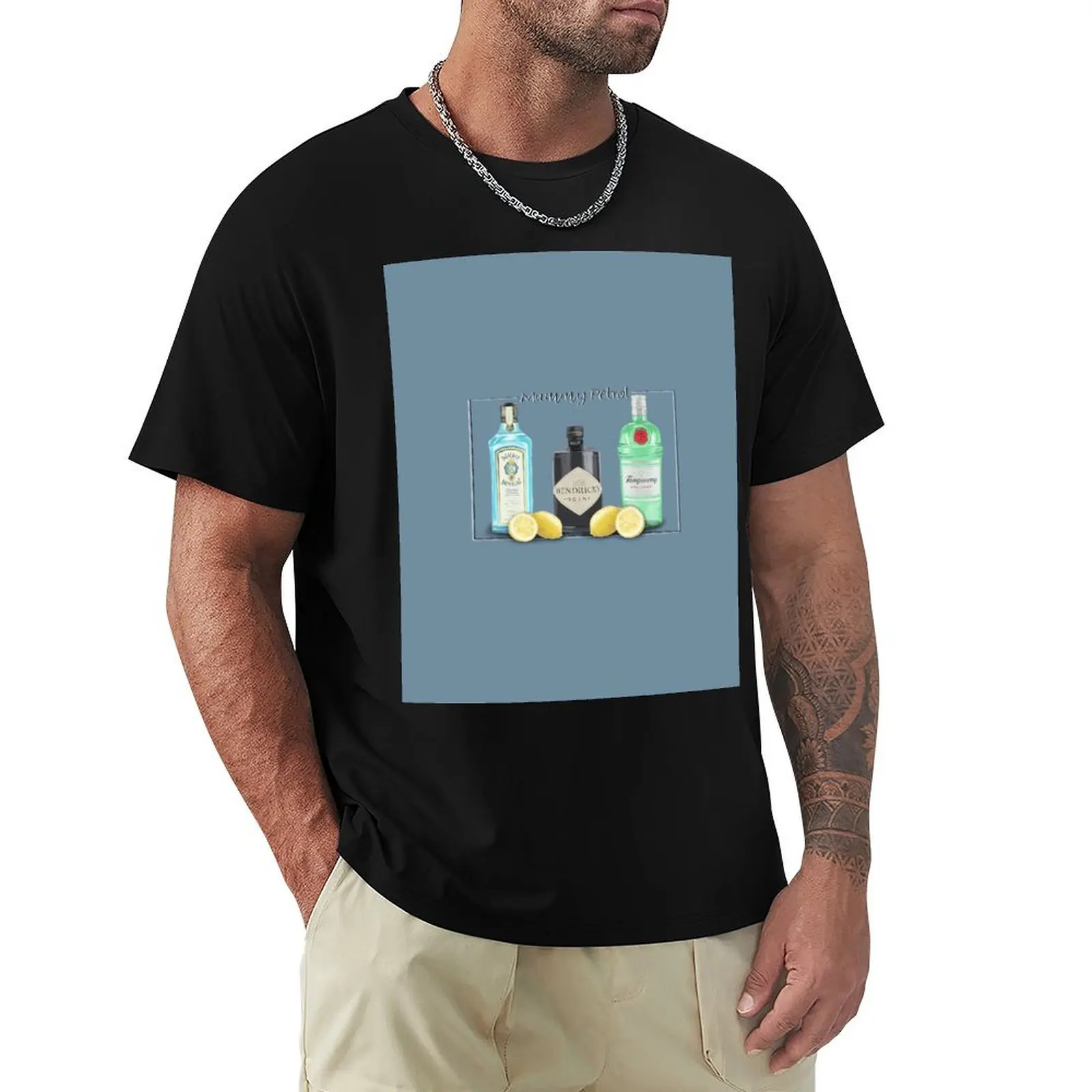 Mummy Petrol T-Shirt Large Size Soft Cotton T-Shirt
