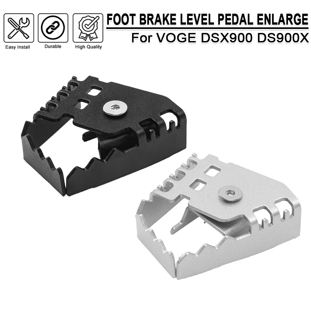 Für VOGE DS900X DSX900 2024-2025 Motorrad Zubehör Fuß Bremshebel Pedal Vergrößern Verlängerung Hinten Peg Pad Extender