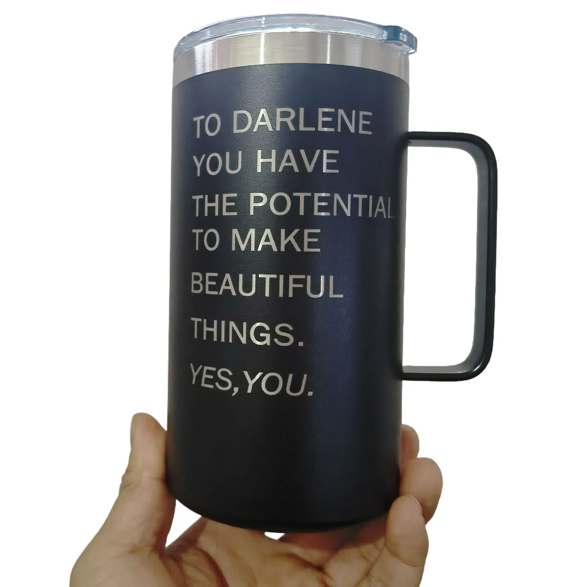 24oz Inspirational Appreciation Gifts Cup for Teachers Women Men Employee, Motivational Positive Encouragement Team Gifts
