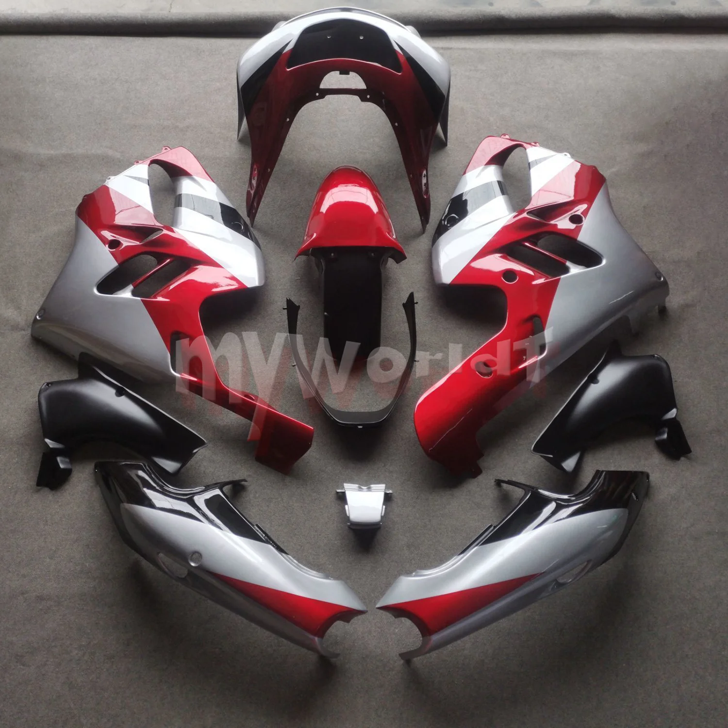 Fit For Kawasaki Ninja ZX9R 1994 - 1997 Motorcycle Fairing Bodywork Panel Kit Set ZX-9R ZX 9R 1995 1996 94 95 96 97