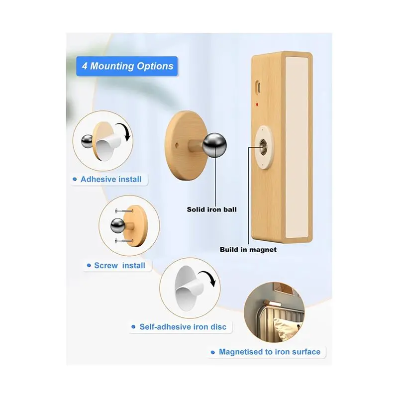 مجموعة شمعدانات حائط M11K مكونة من 2، شمعدان حائط يعمل بالبطارية، أضواء حائط لغرفة النوم اللاسلكية، لغرفة النوم، وغرفة المعيشة، والقراءة #2