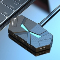 DXAB USB Expander for Laptop PC Keyborad Mouse Fast Speed Data Transfer Expander USB 2.0 Hub USB Splitter 4 Port/7 Port