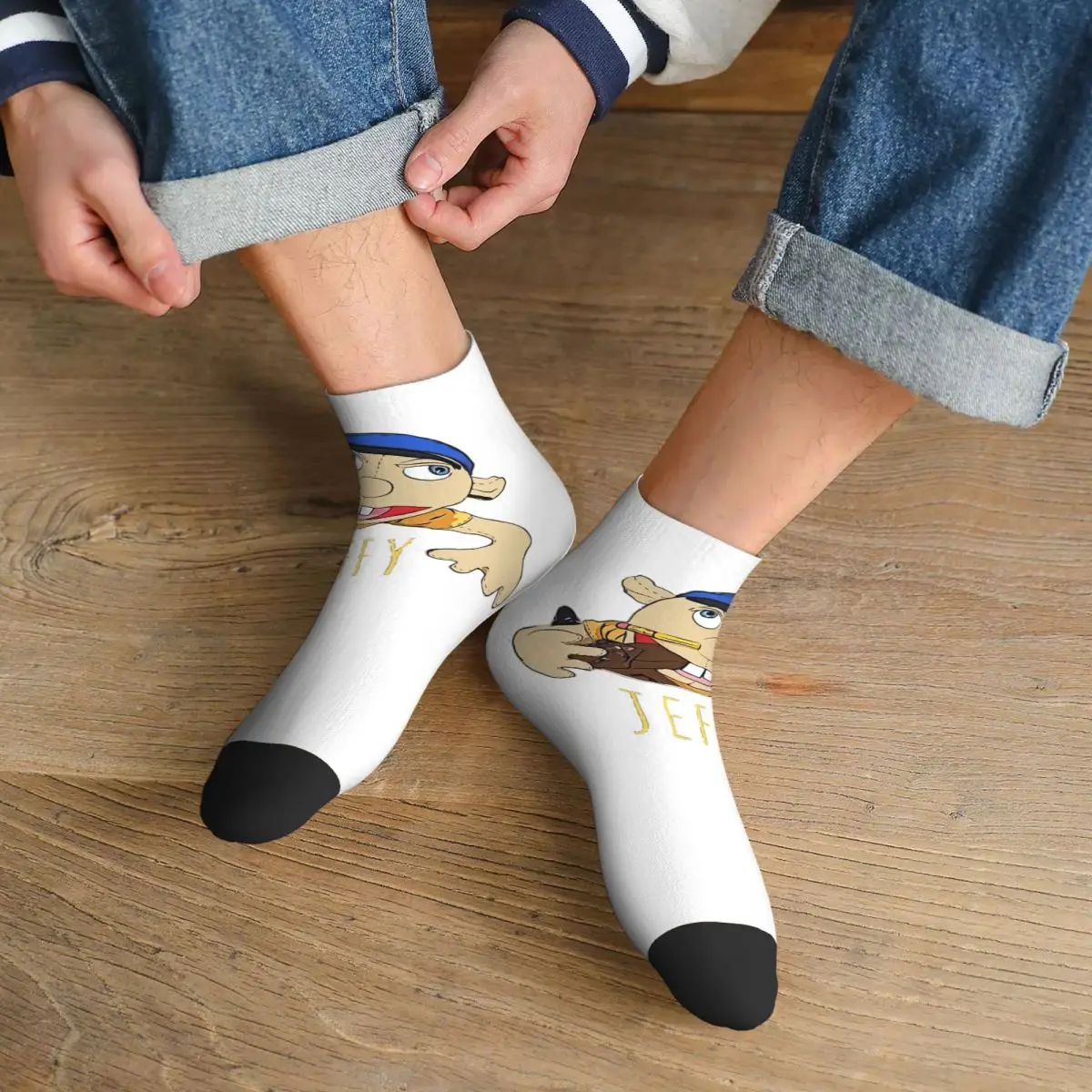 

Джеффи Кукольный горячий продавать! Носки Harajuku, высококачественные чулки, всесезонные носки, аксессуары для подарка на день рождения унисекс