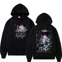 Singer Ado Hibana WORLD TOUR 2025 Graphic Cover Hoody Men Women Fashion Harajuku Sweatshirt Casual Oversized Long Sleeve Hoodies