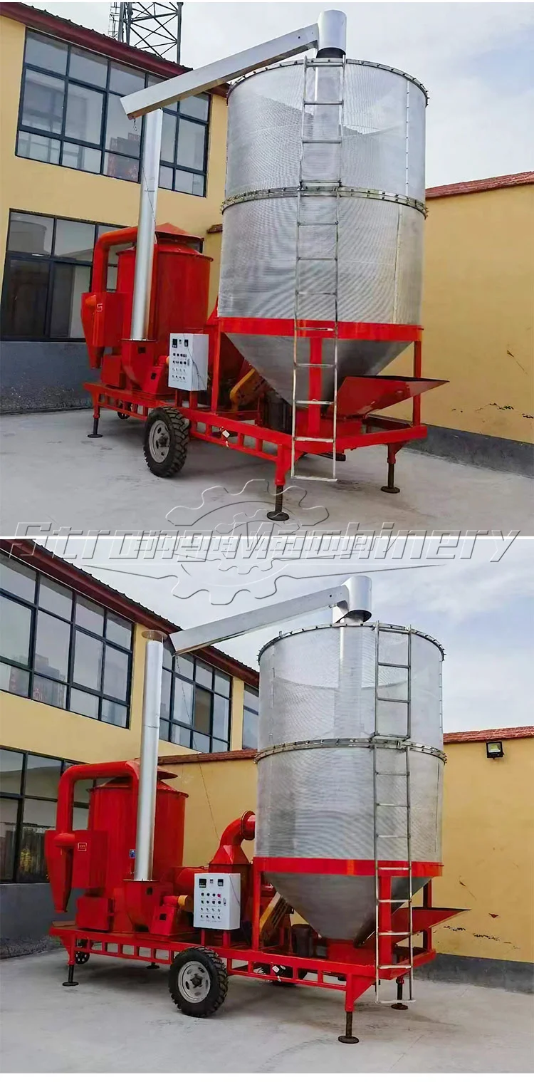 Wheat washing and drying machine 8ton rice dryer machine and drying paddy dryer price