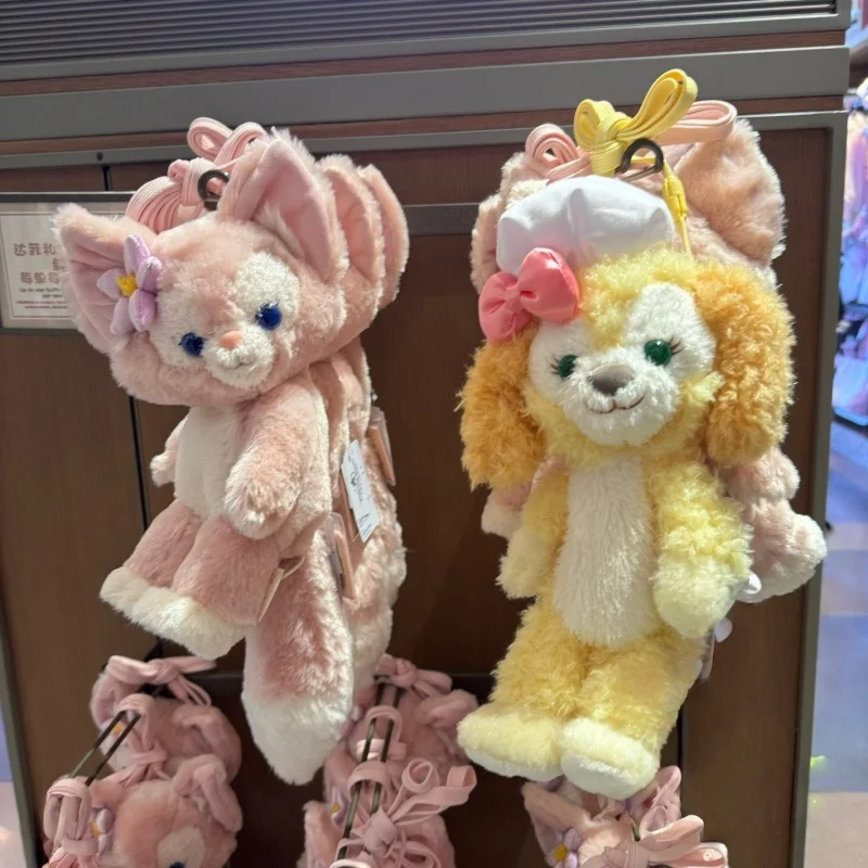 ディズニーぬいぐるみクロスボディバッグかわいい漫画ダッフィーステラルーリナベルクッキーアンぬいぐるみ財布男の子と女の子のための日常使用