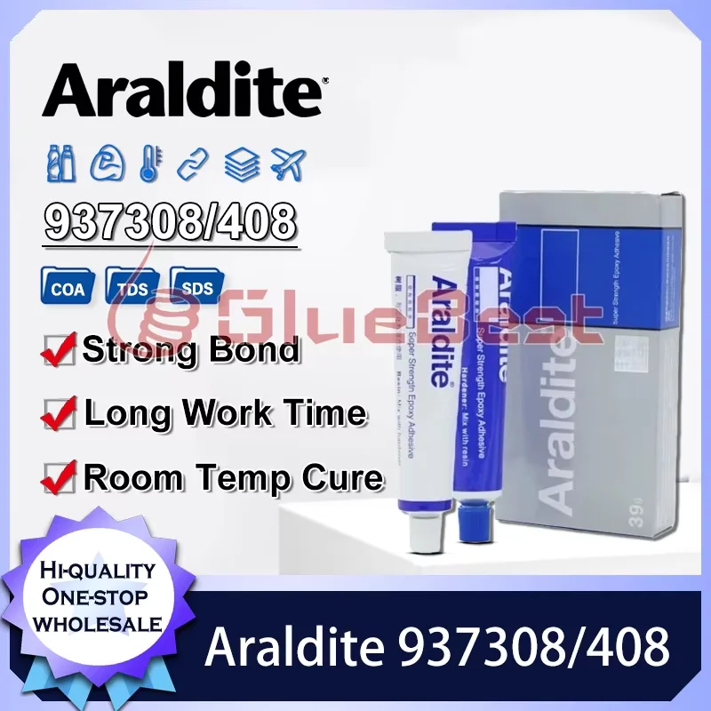 Araldite 937308/408 High Perf Industrial Epoxy for Metal Plastic Ceramic Bonding Strong Durable Fast Cure Orig Product Solution