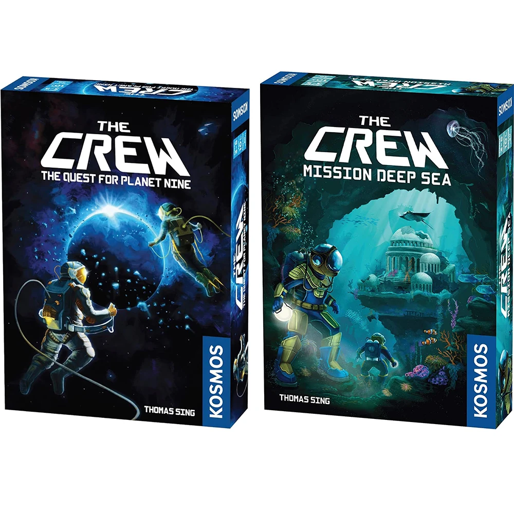 The Crew Card Game Mission Deep Sea Quest for Planet Nine Card Game Cooperative 2 to 5 Players Endless Replayability