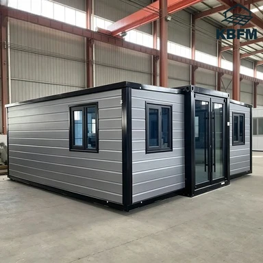 20ft Expandable Folding Container House Modular Prefab Steel Home Custom 2-3 Bedrooms Portable Living Villa