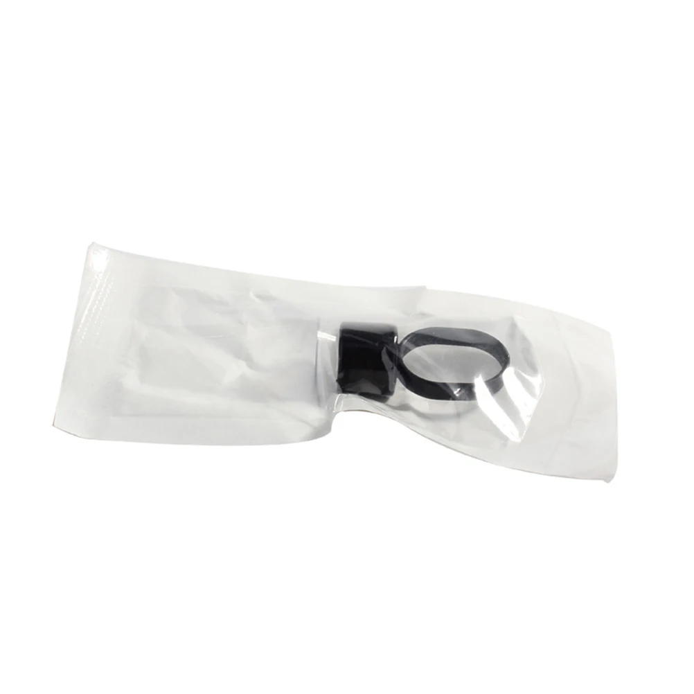 

50pcs Tattoo Color Cup Pigment Ring Microblading Glue Ink Cap Sponge Holder for Eyelash Extension