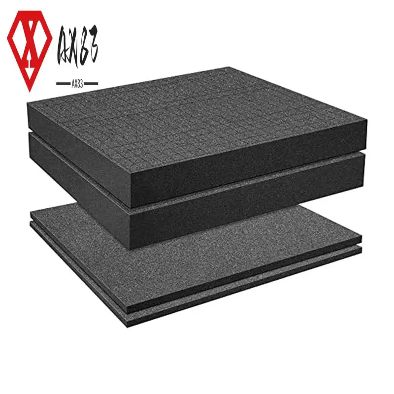 

AX83-4 PCS Pick Apart Foam Insert Pluck Pre Square Sheet Foam With Bottom Use For Board Game Box Cases Storage Drawer
