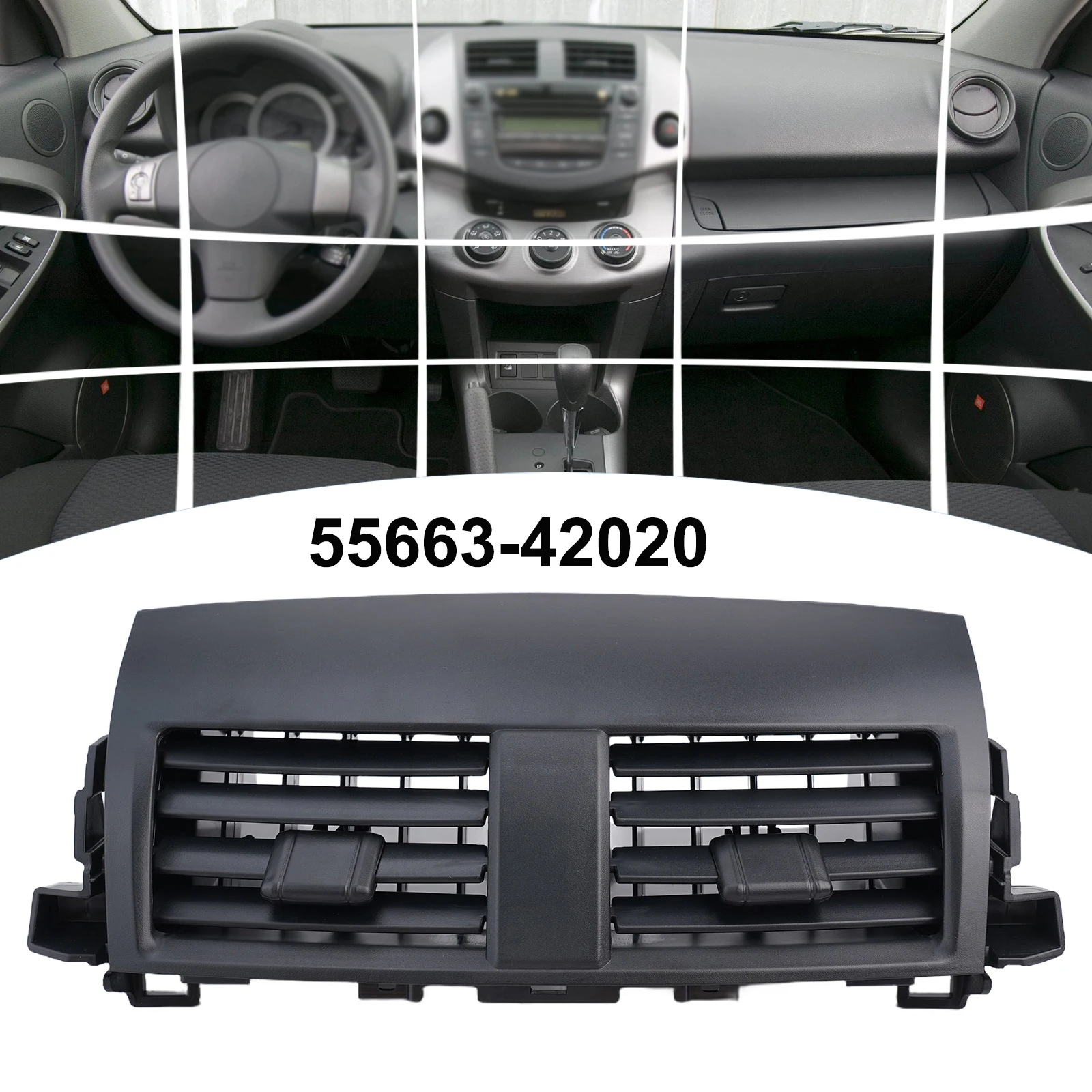 

Parts Air Dash Vents Panel AC Center Easy Installation Repair Replacement Spare High Quality Long Lasting Practical Brand New