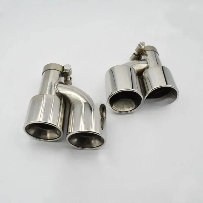 Suitable for car exhaust pipe modification tail throat H type R type 304 special stainless steel tail nozzle