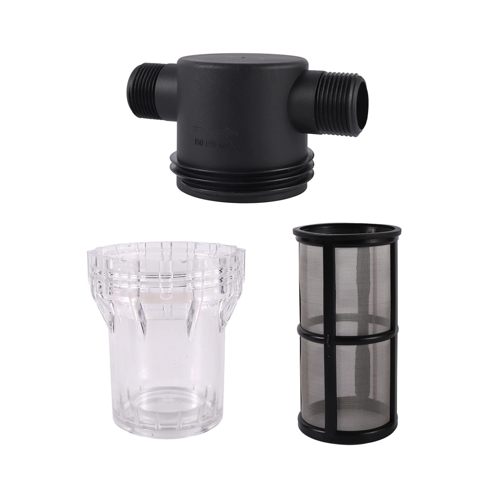 1/2\'\' 3/4\'\'  Garden Watering Filter Pond Irrigation Filter Aquarium Fish Tank Water Pump Strainer 80 Mesh Filter Screen  Filter