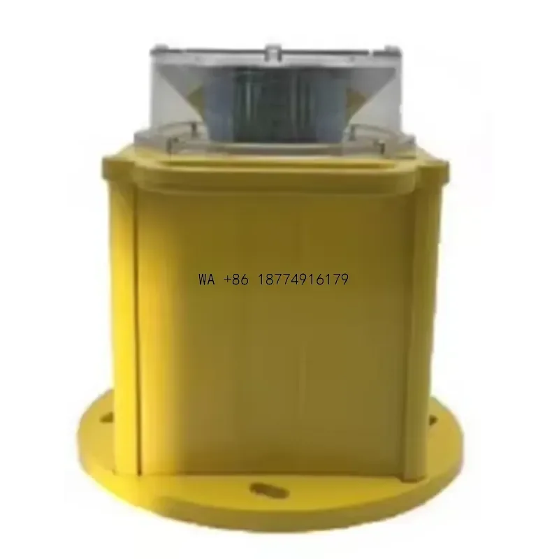 wmwmnu AH-HP-B2 LED Heliport Beacon Aviation Obstruction Lights ICAO Annex 14th Standard IP66 Waterproof High Intensity