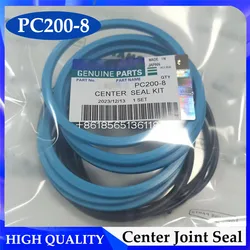 for PC200-8 Excavator Center Joint Swivel Joint Seal Kit High Quality