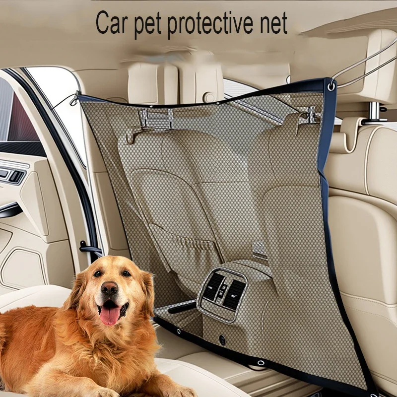 

Car Boot Fence Dog Pet Insulation Mesh Durable Sturdy Elastic Anti-collition Mesh Pet Safety Fence For Any Vehicle Accessories